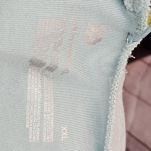 NWT All in Motion Mint Green Gym Fleece Pant Athletic Pull On Pant Women's XXL - Picture 10 of 11